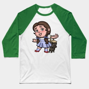 Dorothy Gale Baseball T-Shirt